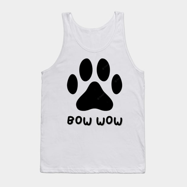 Bow wow Tank Top by Ykartwork